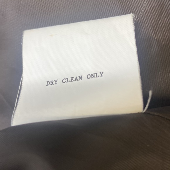 Gallery petite muted grey color car coat button front pockets - Picture 14 of 15